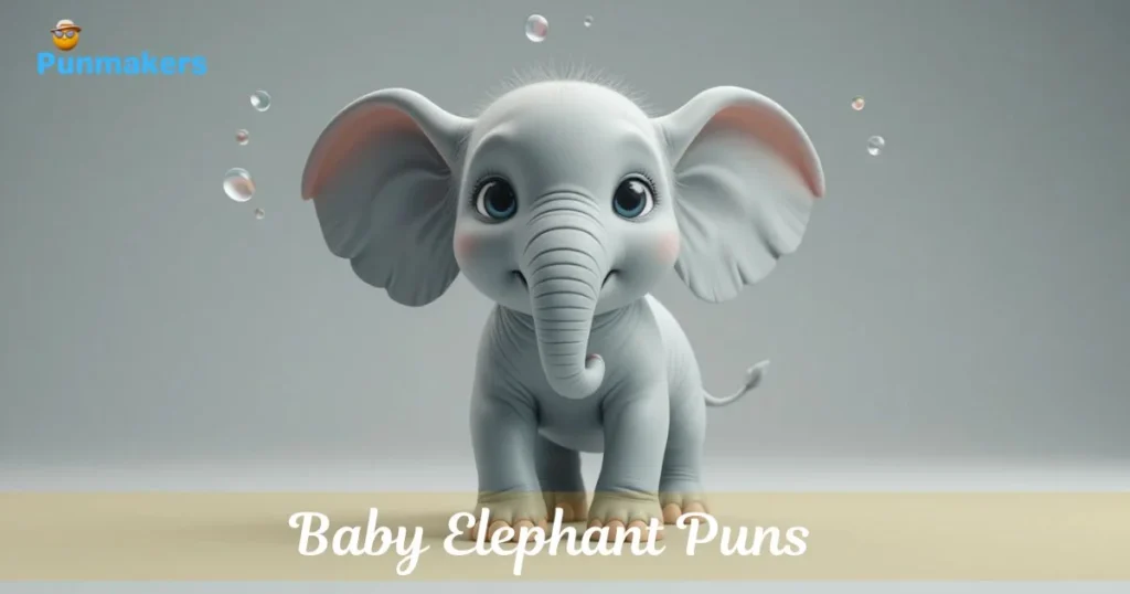 Baby Elephant Puns