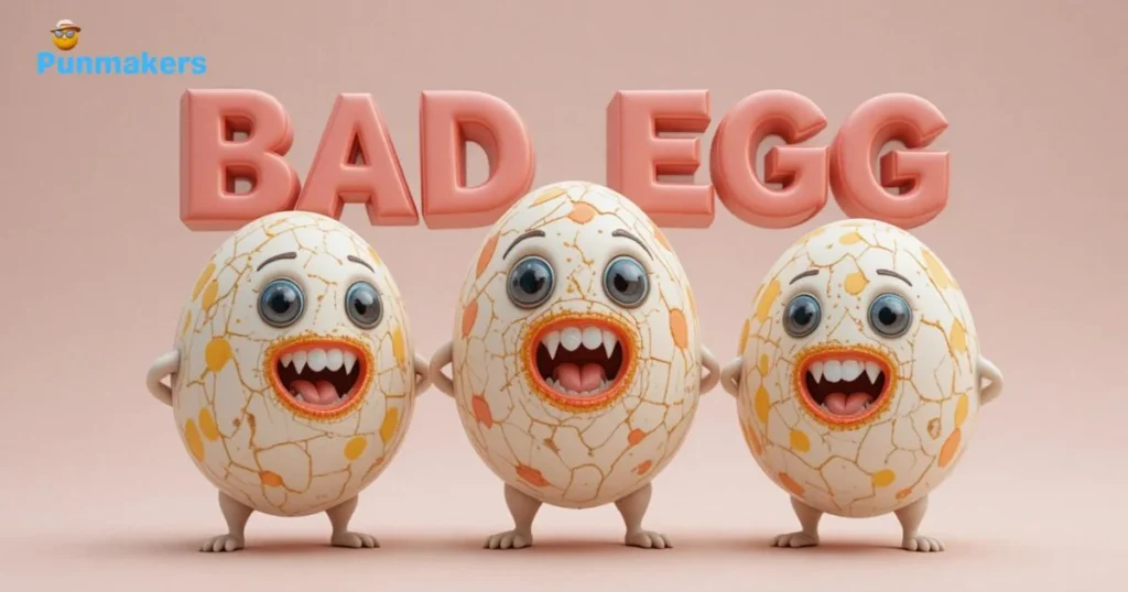 Bad Egg Puns
