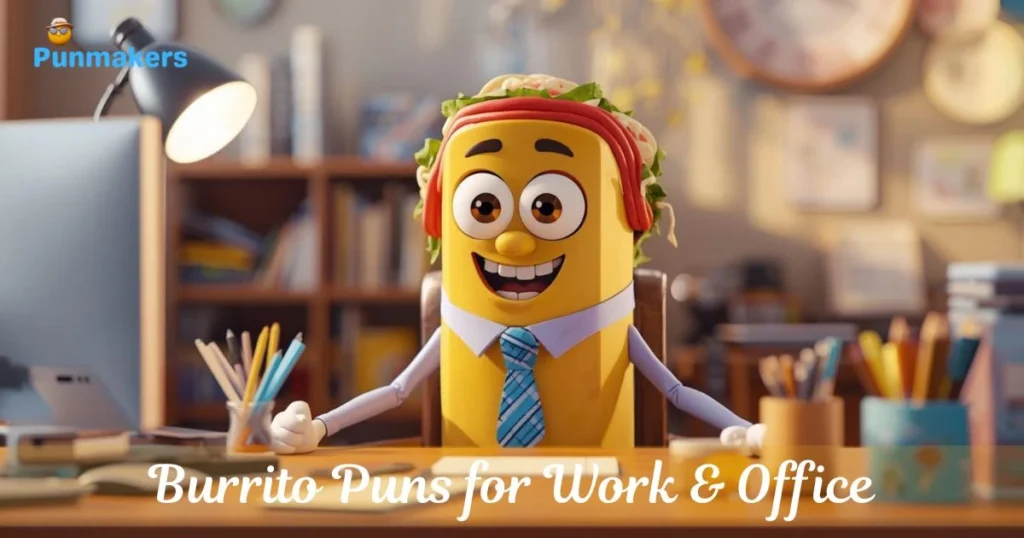 Burrito Puns For Work And Office