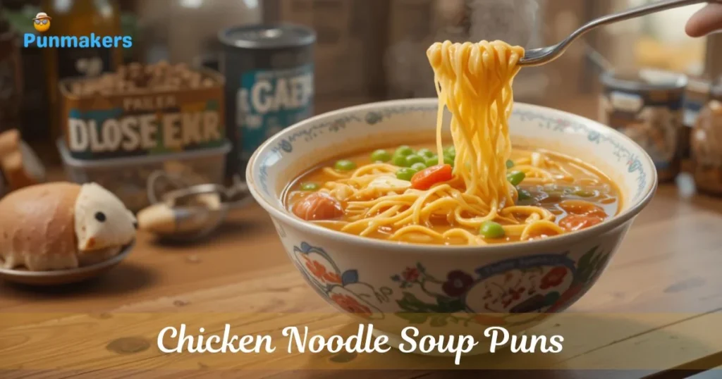 Chicken Noodle Soup Puns
