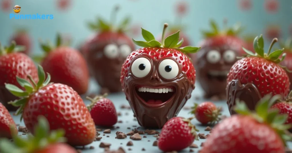 Chocolate Strawberry Puns