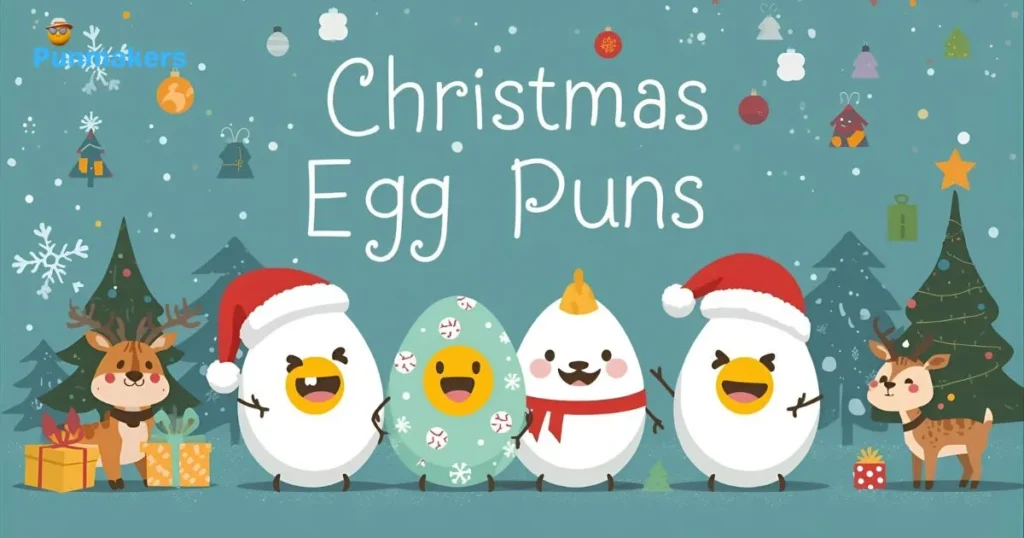 Christmas Egg Puns
