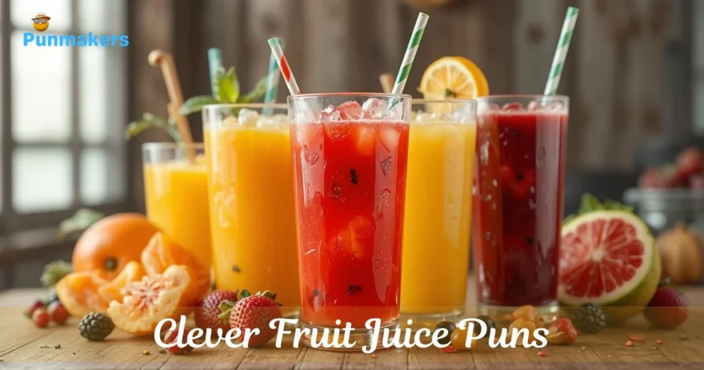 Clever Fruit Juice Puns