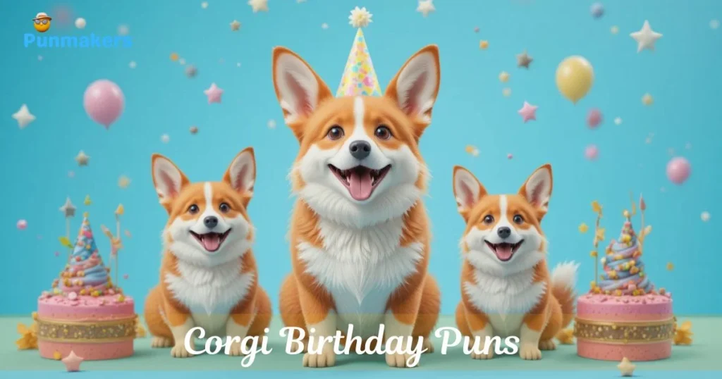 Corgi Birthday Puns
