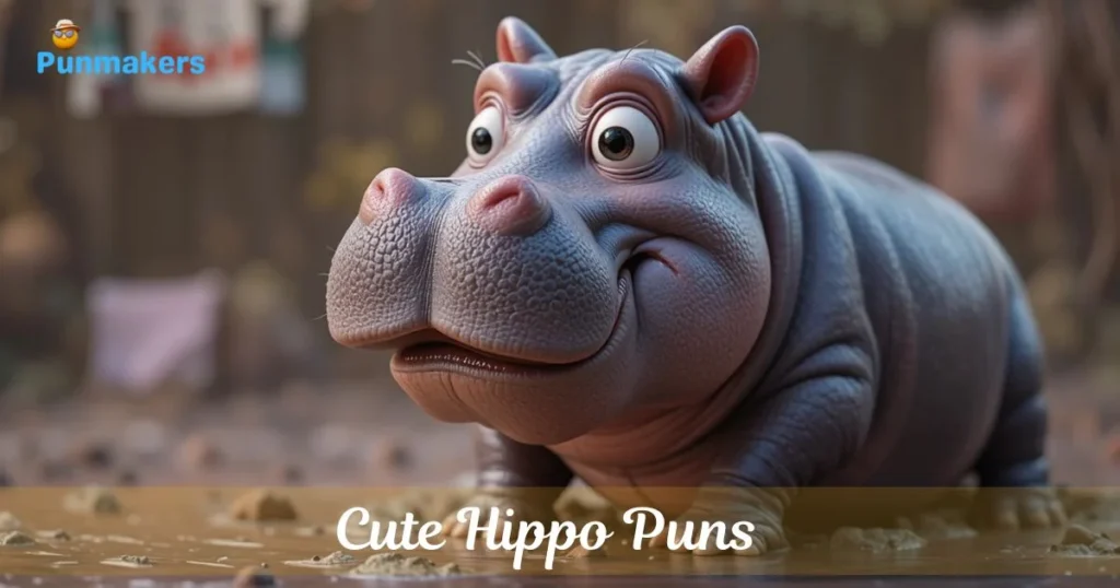 Cute Hippo Puns