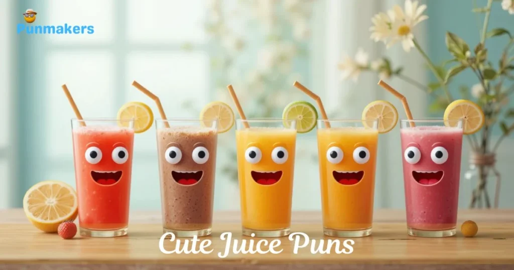 Cute Juice Puns