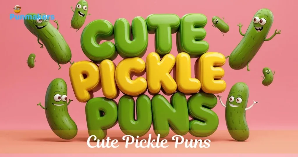 Cute Pickle Puns
