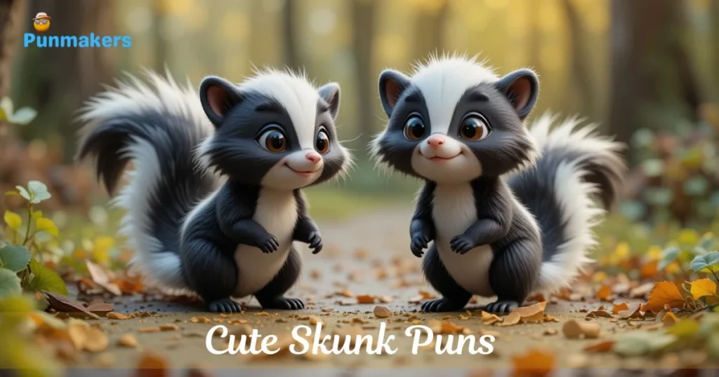 Cute Skunk Puns