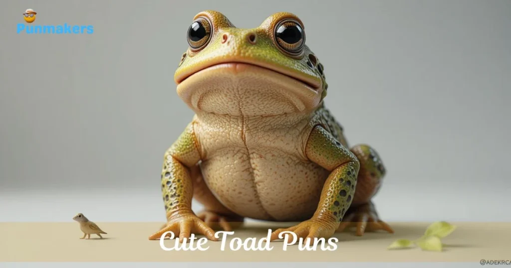 Cute Toad Puns