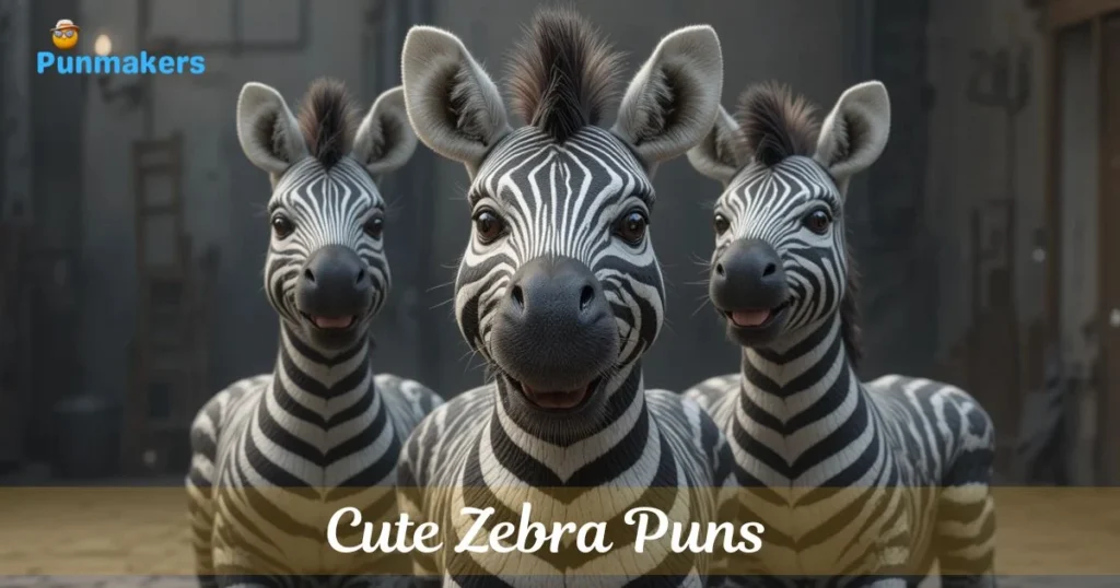 Cute Zebra Puns