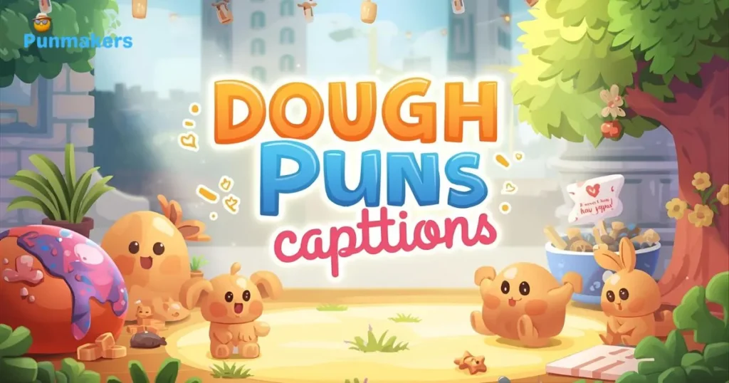 Dough Puns Captions