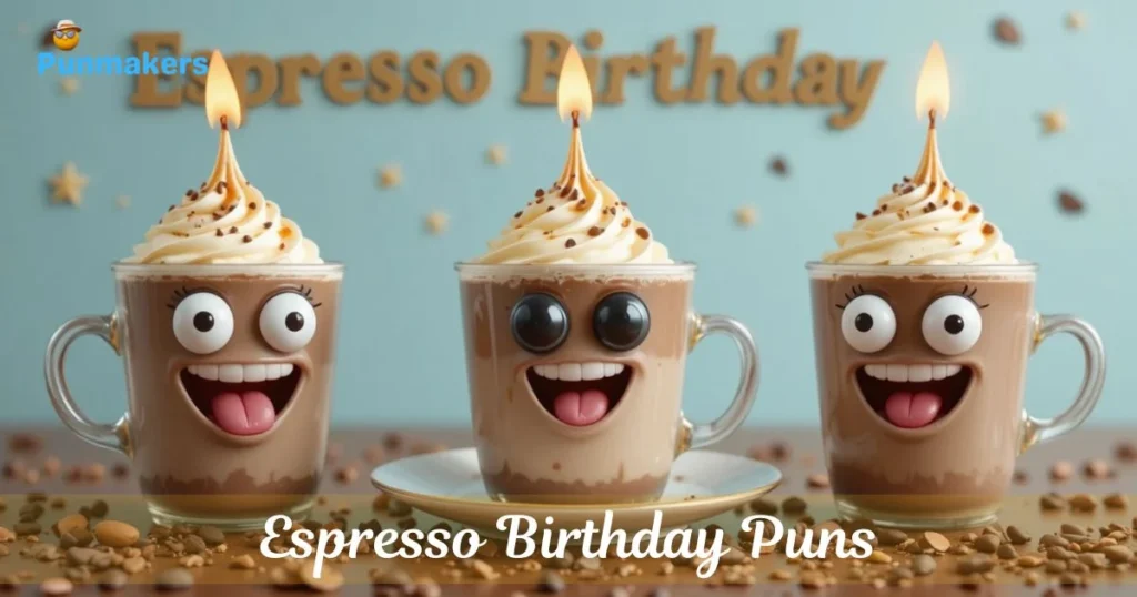 Espresso Birthday Puns