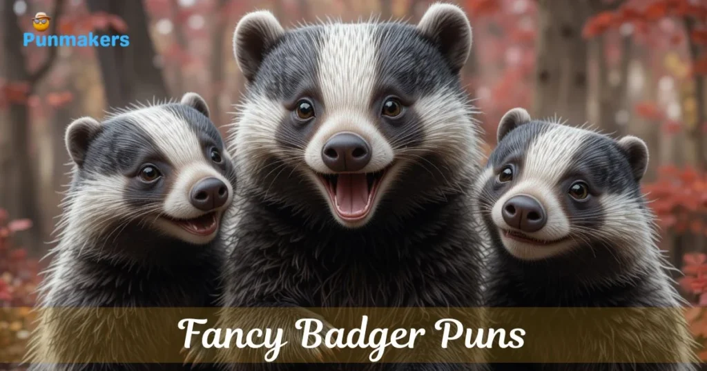 Fancy Badger Puns