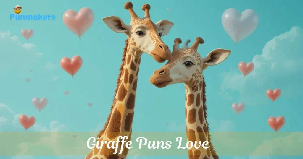 Giraffe Puns Love