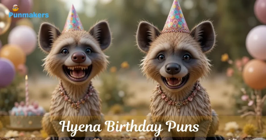 Hyena Birthday Puns