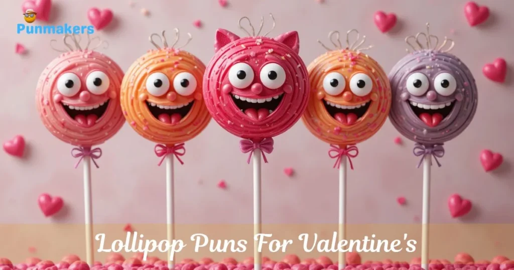Lollipop Puns For Valentines