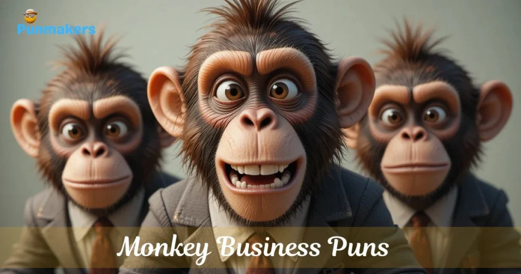 Monkey Business Puns