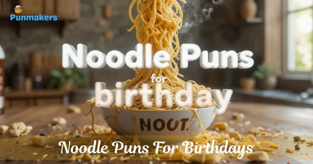 Noodle Puns For Birthdays