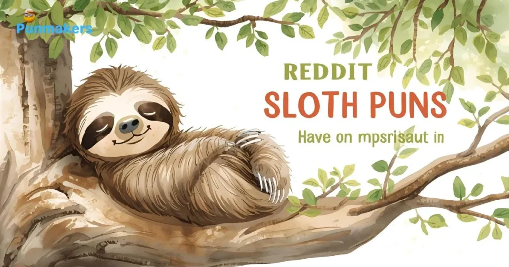 Reddit Sloth Puns
