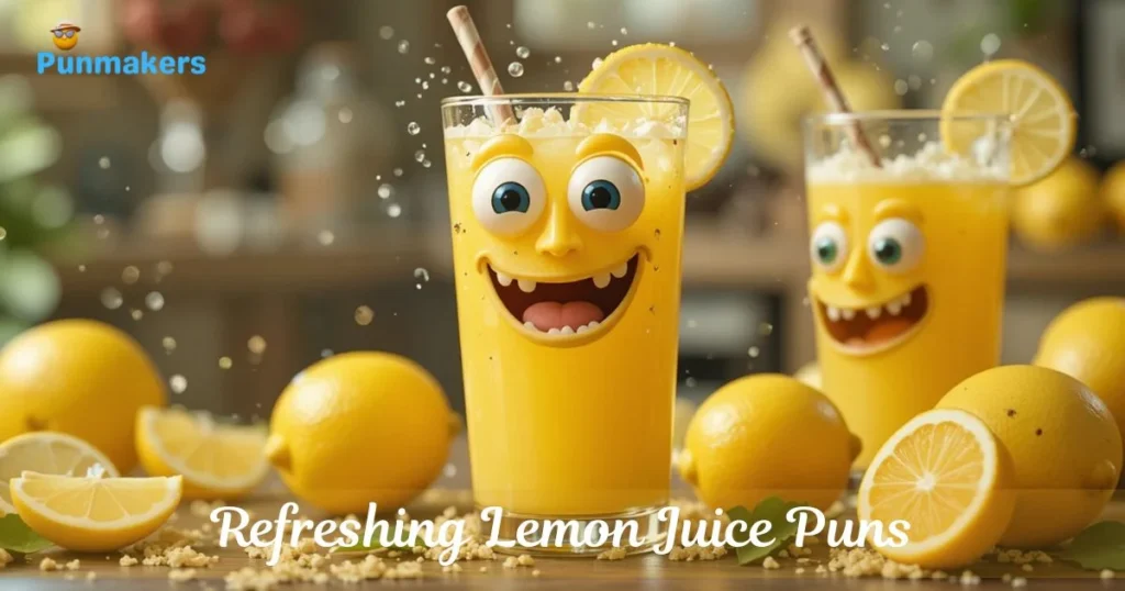 Refreshing Lemon Juice Puns
