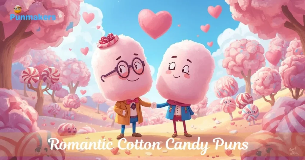 Romantic Cotton Candy Puns