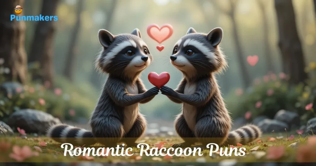 Romantic Raccoon Puns