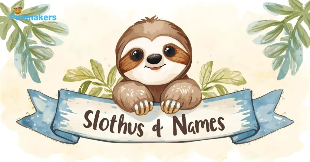 Sloth Puns Names
