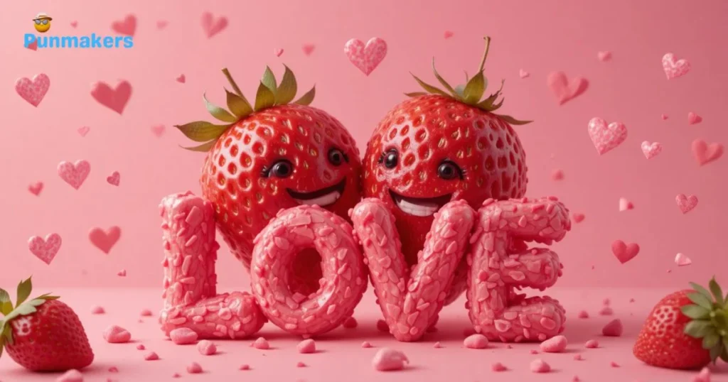 Strawberry Puns Love