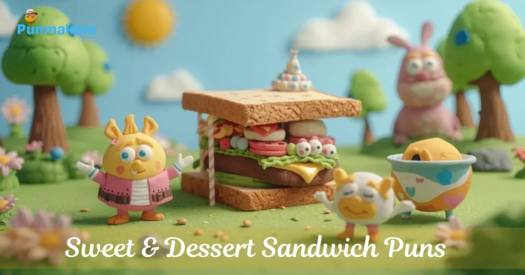 Sweet And Dessert Sandwich Puns