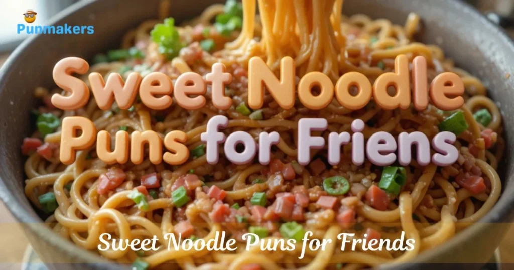 Sweet Noodle Puns For Friends