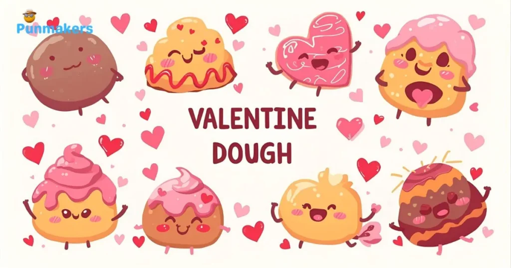 Valentine Dough Puns
