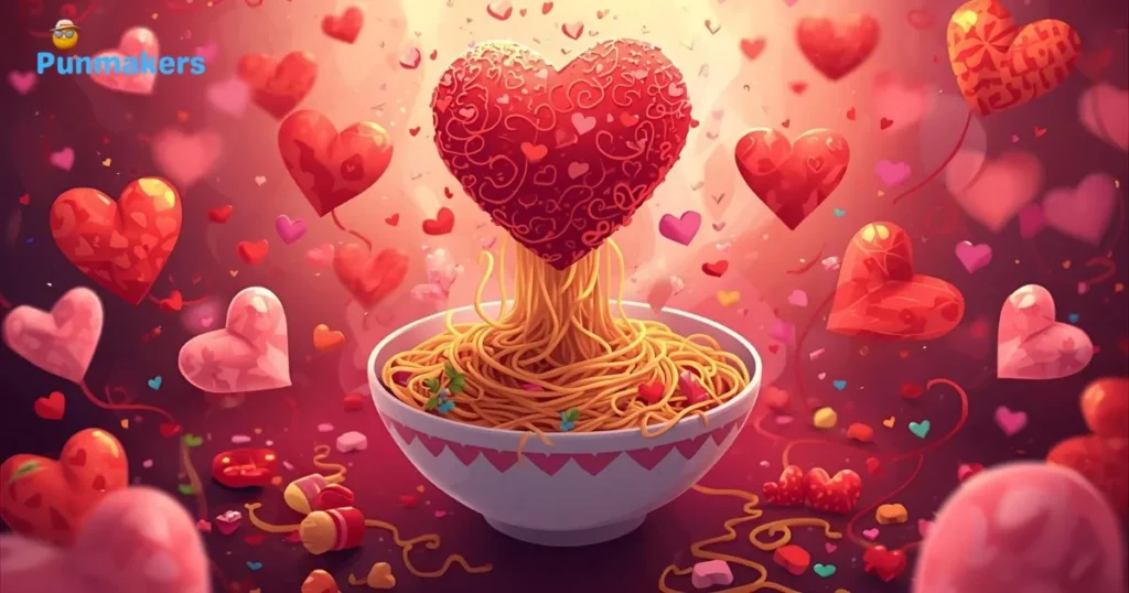 Valentine Noodle Puns