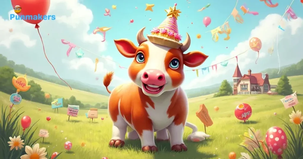 Birthday Cow Puns