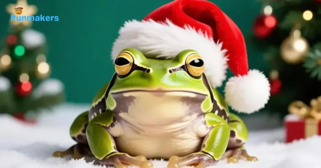 Christmas Frog Puns