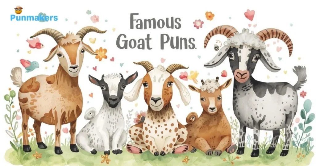 Famous Goat Puns