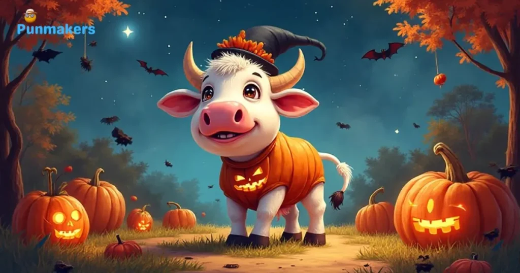 Halloween Cow Puns