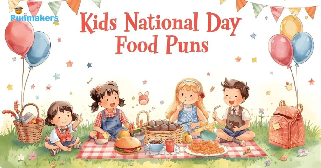 Kids National Day Food Puns