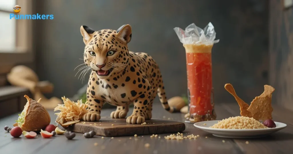 Leopard Food Puns