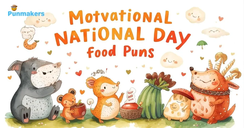 Motivational National Day Food Puns