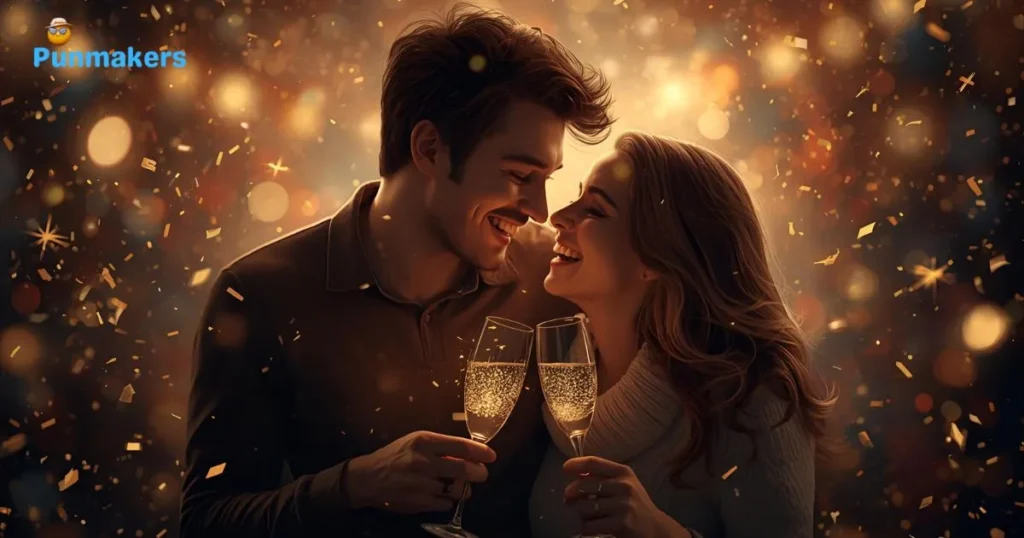 Romantic New Year Puns
