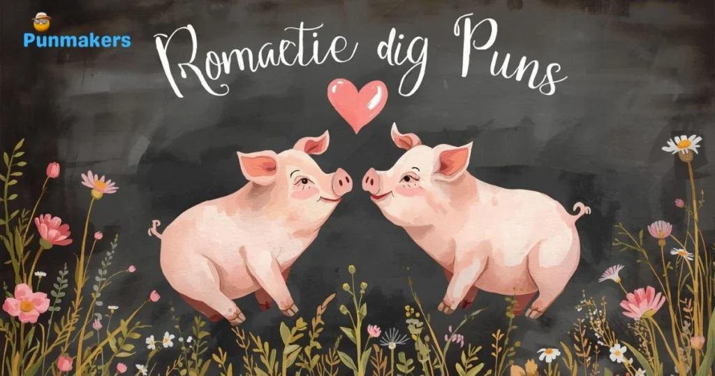Romantic Pig Puns