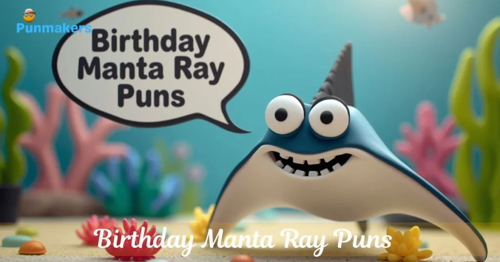 Birthday Manta Ray Puns