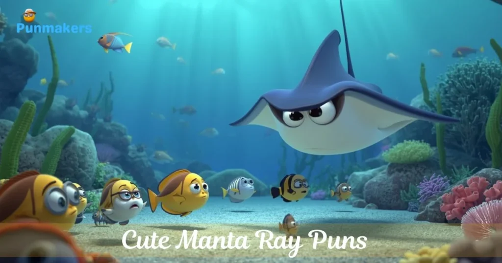 Cute Manta Ray Puns