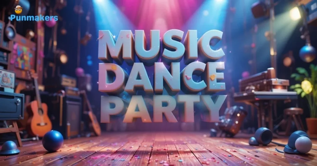 Music And Dance Party Invitation Puns