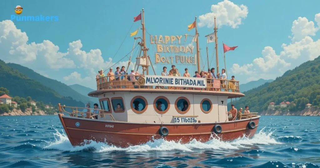 Birthday Boat Puns