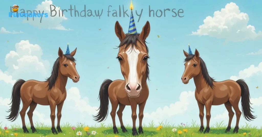Birthday Horse Puns