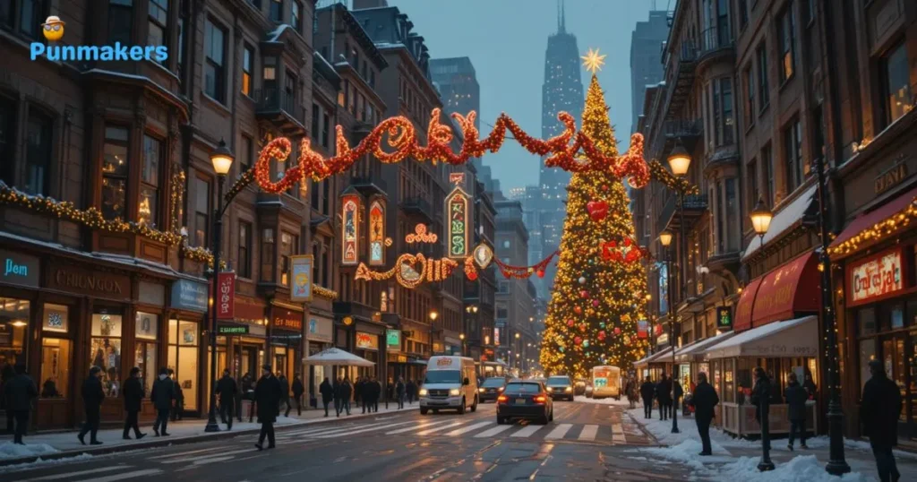 Chicago City Christmas Puns