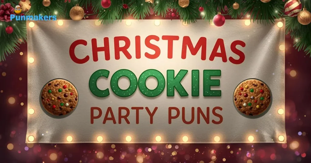 Christmas Cookie Party Puns