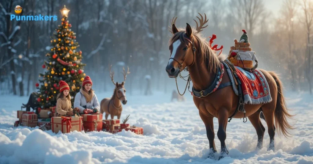 Christmas Horse Puns