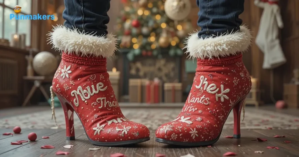 Christmas Shoe Puns for Valentine’s Day